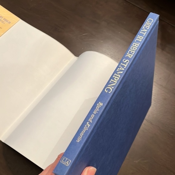 Crafts- Great Rubber Stamping Hardcover Book and 5 Stamps - Picture 9 of 15